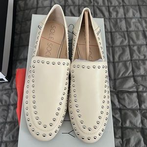 Sole Society studded loafers